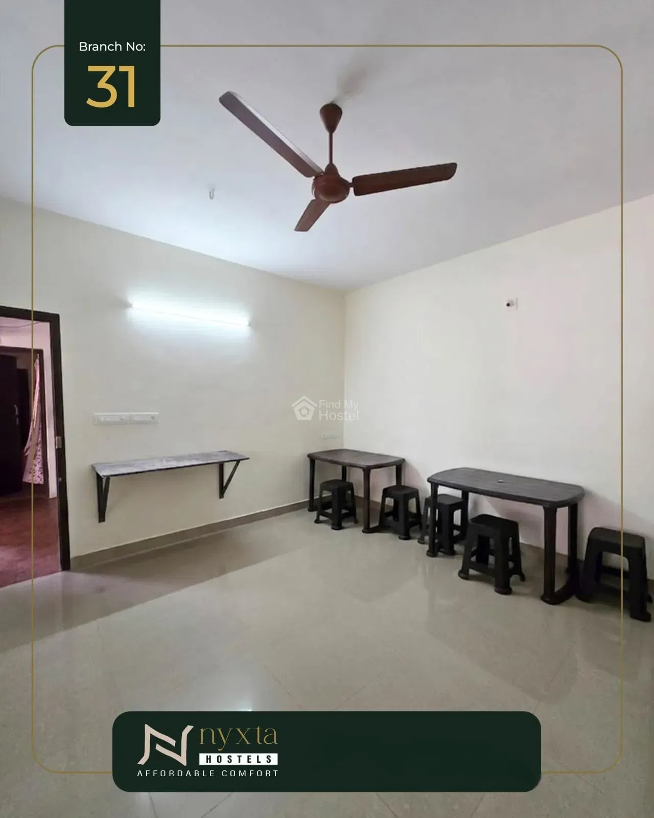 NYXTA Ladies Hostel Branch - 31 in Edappally, Ernakulam β photo 6