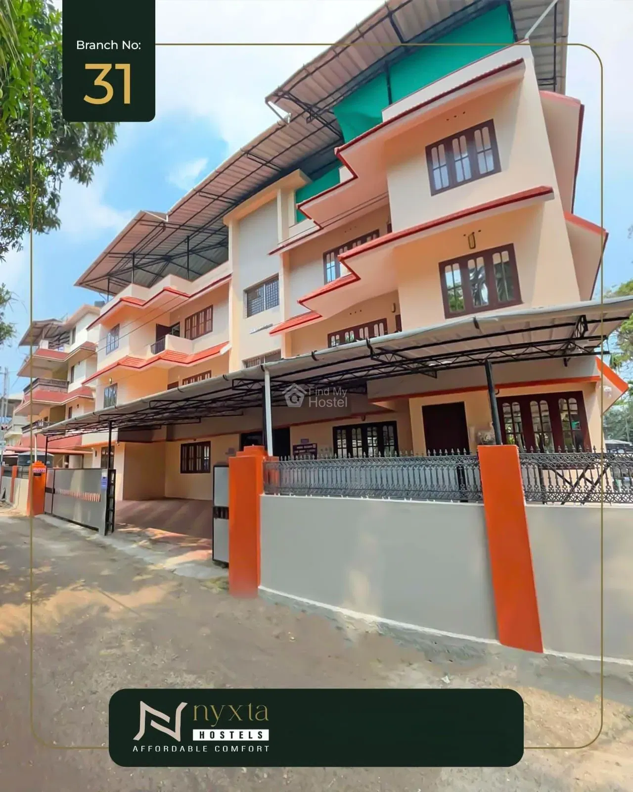 NYXTA Ladies Hostel Branch - 31 in Edappally, Ernakulam β main photo