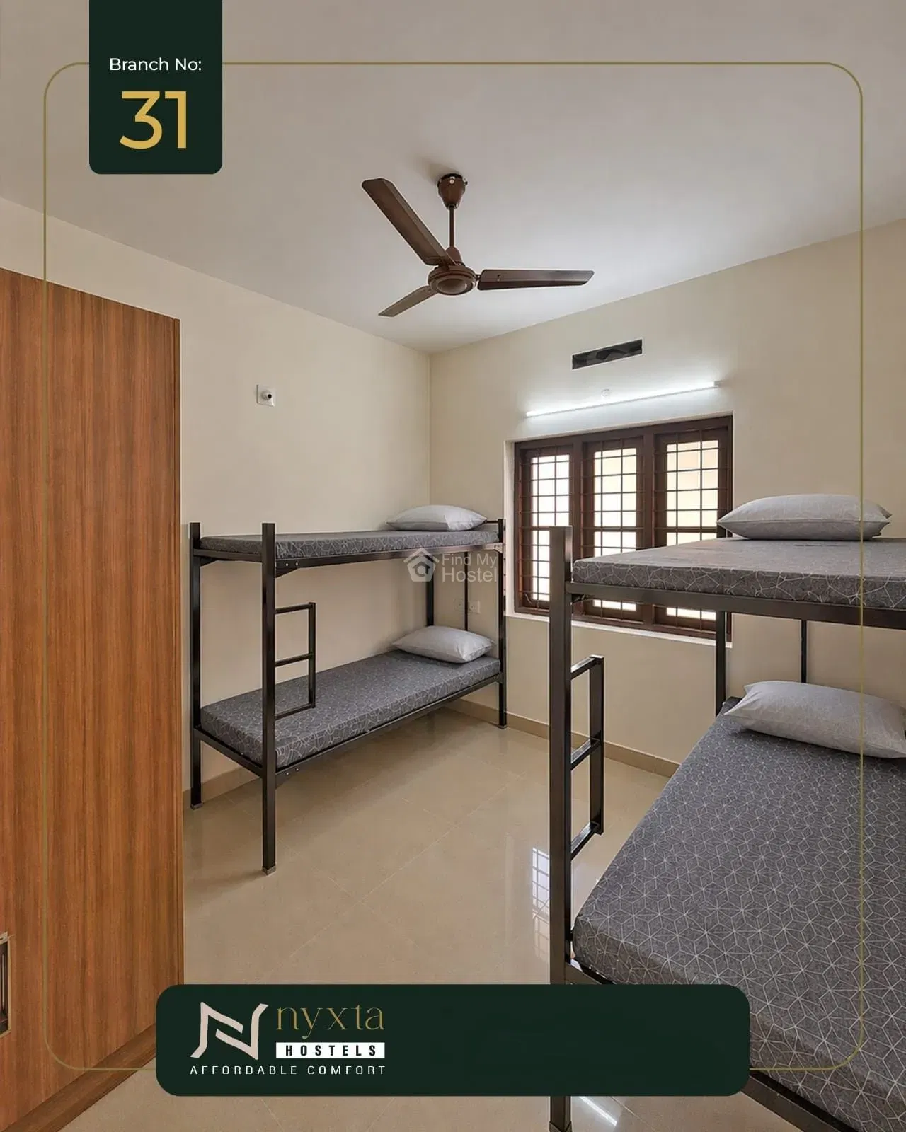 NYXTA Ladies Hostel Branch - 31 in Edappally, Ernakulam β photo 3